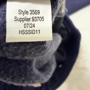 Aeropostale Flare Sweatpants Size Small Womens Navy Blue Fleece Lounge thumbnail 6