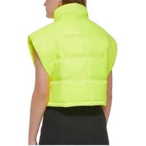 Calvin Klein Performance Green Oversized
Mock Neck Vest(Size XS) thumbnail 3