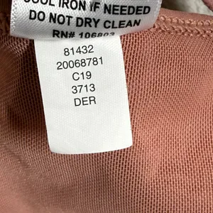 Duluth Trading Co Front Zip Sports Bra 24W Mauve High Impact Adjustable Straps thumbnail 5