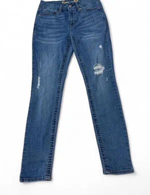 7 For All Mankind Jeans Womens 6 Blue Tummyless High Rise Skinny M Wash Stretch thumbnail 1
