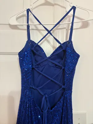 Prom dress Blue Size 0 thumbnail 6