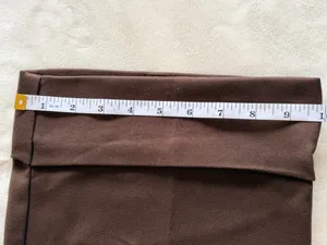 Women's LOFT Brown Cuffed Dress Pants thumbnail 7