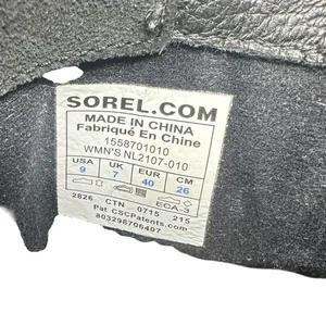 Sorel Slimshortie Waterproof‎ Leather Moto Boots Black Buckle Womens 9 thumbnail 15