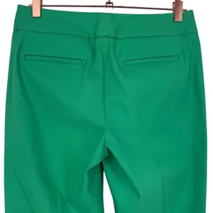 Talbots Women's Heritage Cotton Cropped Pants Parrot Green Size‎ 2 Preppy thumbnail 6