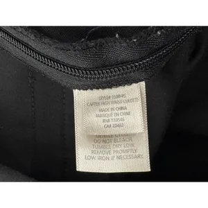 Ecru Black Cropped Flare Pants Size 2 Stretch Side Zip Dress Trousers thumbnail 7