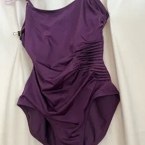 Calvin Klein Purple One-Piece Swimsuit thumbnail 2
