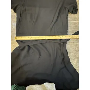 Polo Ralph Lauren Dress Womens Size 8 Black Lined Short Puff Sleeve Wool Blend thumbnail 11