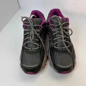 New Balance Womens size 8 412 Trail Running Shoes Sneakers Gray Purple thumbnail 3