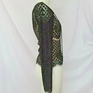 Soieblu Black Lace Whimsigoth Gothic Side Zip Y2K Coquette Grunge‎ Small thumbnail 2