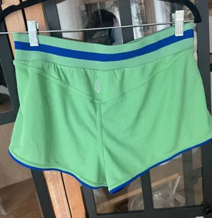 FP Movement contrast prep in your step workout shorts low rise kelly cobalt thumbnail 1