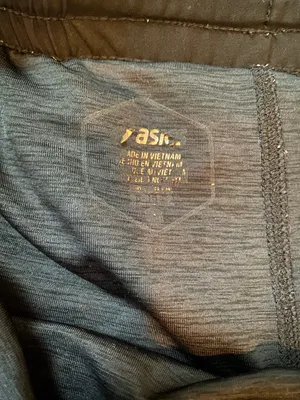 ASICS black shorts thumbnail 2