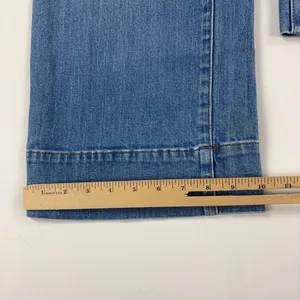Madewell Wide-Leg Crop Jeans Womens 23 Blue Light Wash High Rise Stretch Denim thumbnail 5