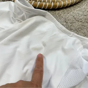 NWT Gymshark Women’s Training Crop Longsleeve Shirt Top Activewear in White L thumbnail 13