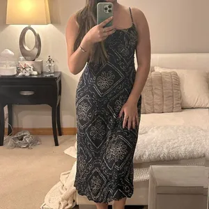 Navy Boho Patterned Sundress Blue Size XS thumbnail 2