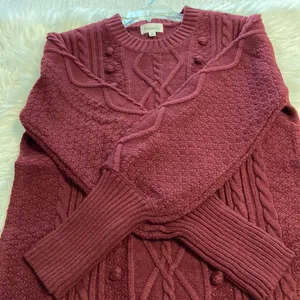 Merci Oversized Sweater size S excellent condition long 35” thumbnail 12