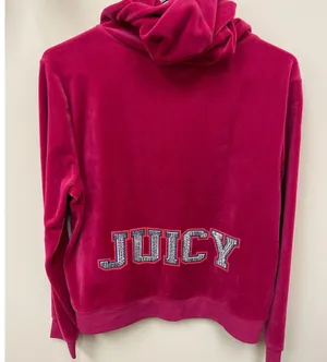 Juicy Couture Velour Hoodie Pink thumbnail 2
