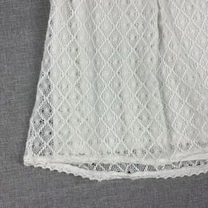Akemi + Kin Tank Top Womens‎ S White Scoop Neck Lace Anthropologie Lined Boho thumbnail 2