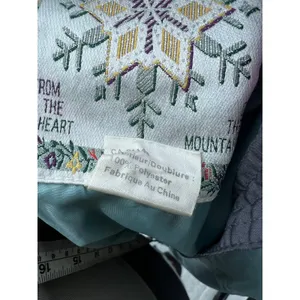 Vintage Y2K 8 M Obermeyer ski jacket powder blue Coat Hooded Embroidered Womens thumbnail 9
