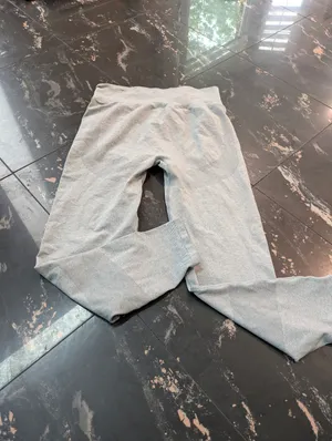 Victoria's Secret PINK Active Light Gray Yoga Leggings Size XL thumbnail 2