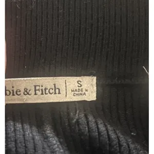 Abercrombie & Fitch Ribbed Knit Sweater Flare Pant Black Women Size Small Preppy thumbnail 12