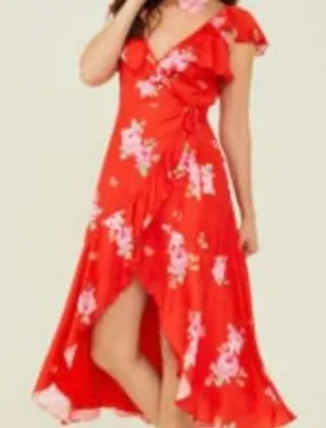 Altar'd State Floral Wrap Dress Size Medium‎ NWT thumbnail 1