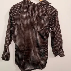 Lauren Ralph Lauren Dark Brown Polka Dot Shirt thumbnail 4