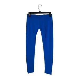 LNA Blue Low Rise Cropped Zippered Ankle Leggings Size‎ M thumbnail 2