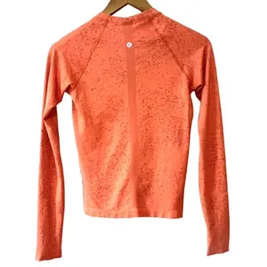 Lululemon Swiftly Tech Long Sleeve Shirt 2.0 Race Length *Highlight Orange thumbnail 5