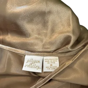 Vintage Gilligan & O'Malley Metallic Camisole‎ thumbnail 4