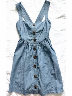 Free People Carolina Chambray Mini Dress thumbnail 4
