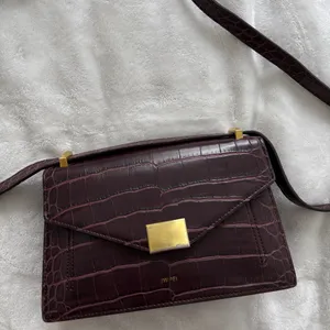 Brown Shoulder Bag Croc JW PEI thumbnail 2