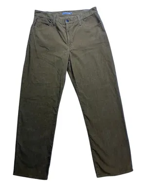 Levi's‎ '94 Baggy Corduroy Pants Womens 32 Tan High Rise Wide Leg A3510-0027 thumbnail 1