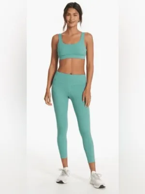 Vuori NWT Stride Leggings Basil High-Rise Pockets Size S thumbnail 2