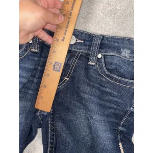 bke‎ payton jeans low rise bootcut 27L flare 33.5 in inseam thumbnail 8