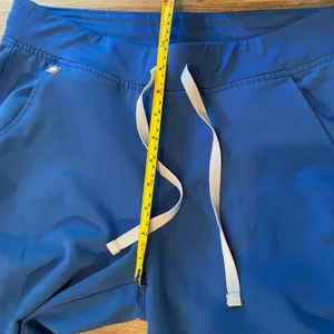 FIGS Royal Blue Casma Top Zamora Jogger Pants Scrub Set Uniform Medium Petite thumbnail 10