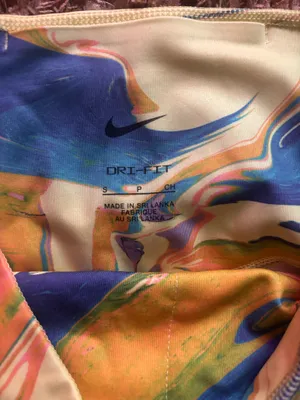 Dri-Fit Nike Leggings Women’s yellow multi color  thumbnail 2