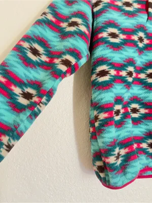 Patagonia Synchilla Snap-T Wild Desert Aztec Print Fleece Pullover thumbnail 6