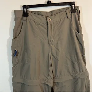 ✨ White Sierra Women’s Zip‎ Off Hiking Pants Medium thumbnail 2