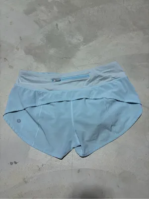 Lululemon Light Blue Women's Athletic Shorts 6 thumbnail 3