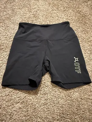 Orangetheory Fitness Women’s‎ Black Compression Athletic Shorts 5” Medium thumbnail 4