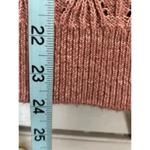 Abercrombie & Fitch Rose Knit‎ Sweater Scoop Neck Long Sleeve Size M Logo Soft thumbnail 2