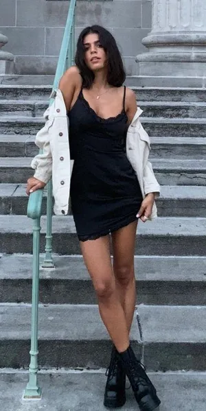 Princess Polly MAPLE MAE MINI DRESS BLACK thumbnail 2