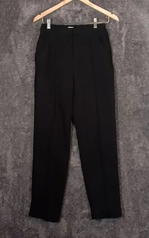 Anthropologie maeve women's black work career business pants size 0 thumbnail 2