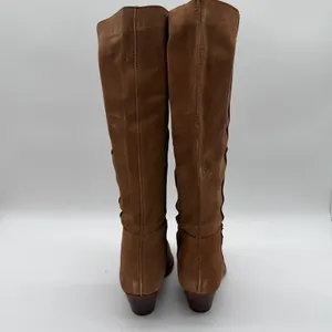 Free People Western Sway Low Slouch Tan Suede Leather Pull On Boot EU 38 US 8 thumbnail 7