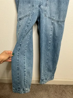 Free People - We The Free High Roller Jumpsuit blue medium thumbnail 8