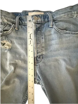 MOTHER Superior The Tomcat The Confession Distressed Women’s Size 29 High Rise thumbnail 15