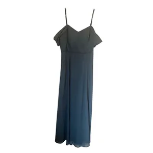 ModCloth Resounding Wow Maxi Dress Gown Prom Off the Shoulder Women's sz. 8 thumbnail 4