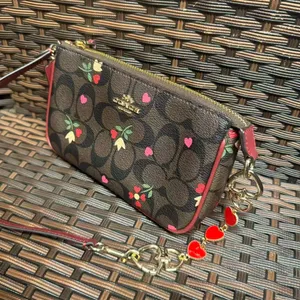 coach Nolita 19 In Signature Canvas With Heart Petal Print c7659 thumbnail 1