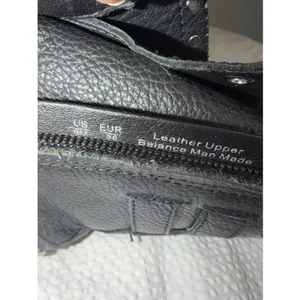 Sam Edelman Jennifer Studded Combat Boots Zip Up Laces Black Leather Women's 8 thumbnail 7