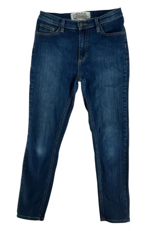 Free People Jeans Womens 28 Blue Medium‎ Wash Denim Cotton Stretch Skinny Leg thumbnail 1
